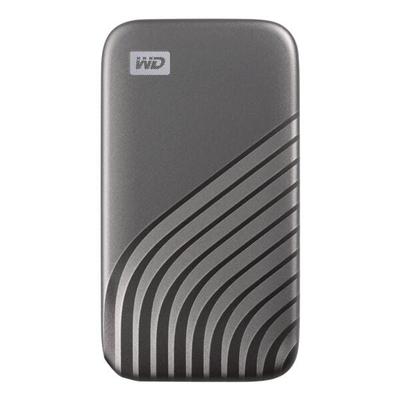 Mobile Festplatte »My Passport SSD« 4 TB space gray grau, WD, 5.5x0.9x10 cm