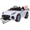 Auto Elettrica per Bambini Jaguar f-type svr 12V - Sedile in Pelle --Bianco