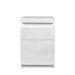 Latitude Run® Bienek 3 - Drawer Nightstand Wood in White | 26.38 H x 17.72 W x 13.78 D in | Wayfair 0C3FA0DED35741B8B3A983C55AAEE9EA