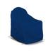 Arlmont & Co. Heavy Duty Waterproof Outdoor Adirondack Chair Covers, Patio Deep Seat Folding Chair Cover in White/Blue | Wayfair