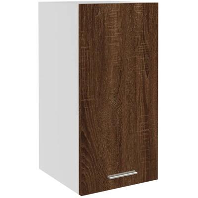 Hängeschrank Braun Eichen-Optik 29,5x31x60 cm Holzwerkstoff Vidaxl