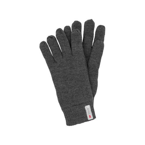 Indicode Herren, Handschuhe Herren anthrazit, XS