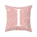 MPWEGNP 45x45cm Room Decoration Letter Cushion English Alphabet Pillowcases Floral Throw Pillows Light Outdoor Pillows