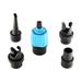 Dido SUP Pump Adaptor Swimring Pumping Hose Compressor Inflatable Air Valve Converter Adapter for Paddle Board Boat Blue