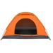 Fithood 1-Person Waterproof Camping Dome Tent Automatic Pop Up Quick Shelter Outdoor Hiking Orange
