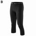 Men s Compression Pants Running Jogger Tight Sport Long Trousers O1J4