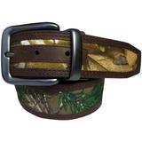 Realtree Mens Edge to Brown Reversible Belt 950984W Size 30-32