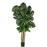 Nearly Natural 6ft. Monstera Artificial Tree