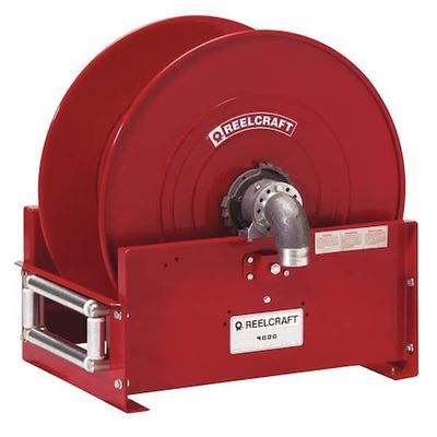 REELCRAFT FF9600 OLPBW Spring Return Hose Reel, 1 1/2 in Hose Diameter, 50 ft