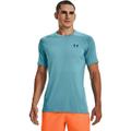 UNDER ARMOUR Herren Kurzarm HG Armour Fitted SS, Größe M in Blau