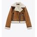 Zara Jackets & Coats | Brand New Brown Zara Jacket | Color: Brown | Size: M