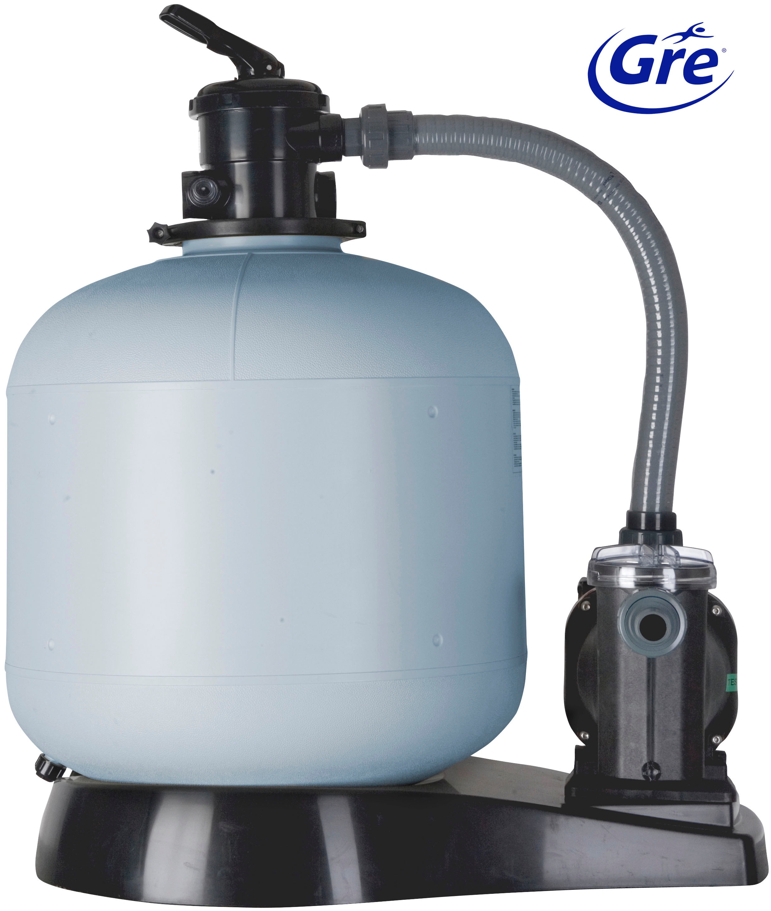 Sandfilteranlage GRE "FA6100", weiß, B:30cm H:60cm L:54cm, Kunststoff, Filteranlagen, Monoblock, 10.000 l/h Image