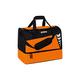 Erima Unisex Six Wings Sporttasche mit Bodenfach, orange/schwarz, M