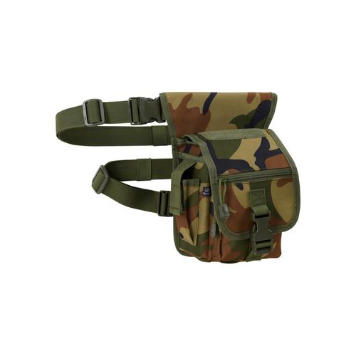 „Handtasche BRANDIT „“Accessoires Side Kick Bag““ Gr. one size, grün (olive camouflage) Taschen Gürteltasche Gürteltaschen“