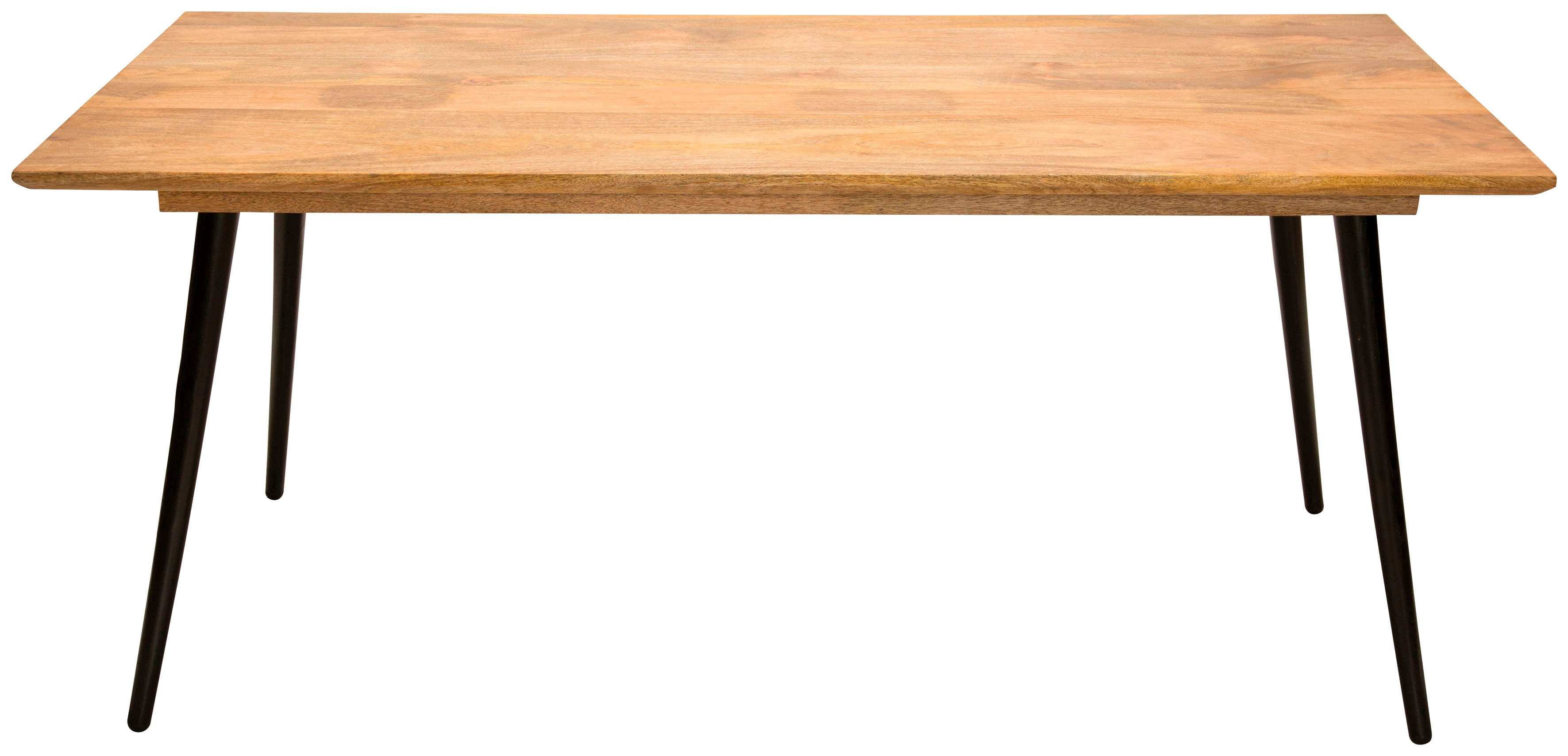 Esstisch TOM TAILOR HOME "T-SOHO TABLE SMALL", beige (natur, schwarz, natur), B:140cm H:77cm T:80cm, Tische, mit schweizer Kante Image
