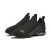 Laufschuh PUMA "Axelion Refresh Laufschuhe Herren", Gr. 42, schwarz (schwarz cool schwarz gray), Obermaterial: Synthetik; Futter: Textil; Laufsohle: Gummi, Schuhe