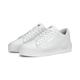 Sneaker PUMA "Smash Platform v3 Sneakers Damen" Gr. 40.5, weiß (white silver metallic) Schuhe Sneaker