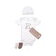 Erstausstattungspaket LILIPUT "Teddy" Gr. 62/68, braun (weiß, braun) Baby KOB Set-Artikel Outfits