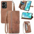 One Plus Nord CE 3 Lite CE2 Hein3 5G Premium Case Zipper Leather 360 Protect Wallet Skin for