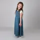 Robe maxi gaufrée 107 avec bandeau pour fille vêtements d'été sans manches col en v chemise de