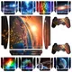 Starry Sky – autocollant 3151 en vinyle protecteur pour PS3 Slim PlayStation 3 et 2 contrôleurs