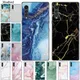 Pour LG Velvet Case Marble Silicone Soft TPU Back Cover Case Pour LG Velvet Cases Funda Pour LG