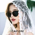 CAPONI-Lunettes de soleil polarisées pour femmes en nylon à la mode œil de chat pour