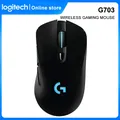 LOGITECH-Souris optique de jeu sans fil G703 12000 ug I avec RGB pour gamer capteur PMW3366