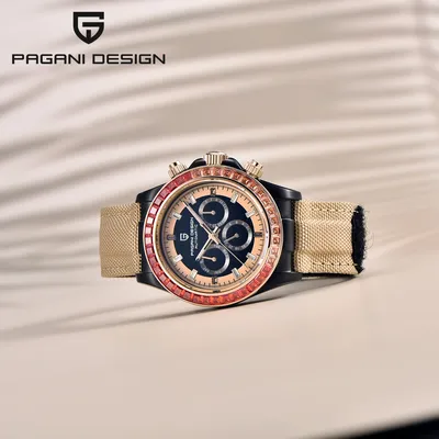 PAGANI DESIGN – montre mécanique de luxe pour homme accessoire de marque en verre saphir étanche