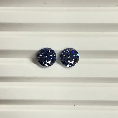 Meisidian – diamant en Moissanite bleu saphir produit de laboratoire Excellent 1 Carat taille