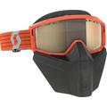 Scott Primal Safari Facemask Light Sensitive Occhiali da neve arancioni/grigi, grigio-arancione