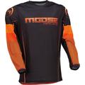 Moose Racing Qualifier 2022 Motocross Jersey, schwarz-orange, Größe L