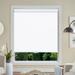 Blackout Roller Shades Cordless Roller Window Blinds with Thermal Insulated for Office Living Room Bedroom Kitchen Easy Installation--Blackout White+25 W x 182 H