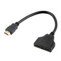 1 Input 2 Output Games 1080P 1 To 2 Way Video Cable Male to Female HDMI Splitter Adapter Wire
