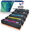 054H 054 Toner Cartridges Replacement for Canon 054 054H CRG 054 Toner Compatible for Canon ImageClass MF642cdw MF644cdw MF641cw LBP622cdw MF644 Printer(2Black Cyan Magenta Yellow)