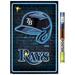 MLB Tampa Bay Rays - Neon Helmet 23 Wall Poster 22.375 x 34