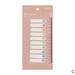 MUGBGGYUE 200 Sheets Stickers Desk Memo Set Sticky Notes for Planners Self Adhesive Tabs Index Dividers Bullet Stationery Supplies With Ruler Scale Z4S8