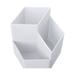 Noarlalf Office Supplies 360èŠ’æŽ³ Rotating Pen Holder 3 Grid Pen Holder Holder Office Supplies Storage Desktop Arrangement Cute Pencil Cup Pot for Home Office Children Home Office 14*14*13