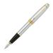 Cross Bailey - Medium Point Fountain Pen - Medalist Chrome Gold Trim