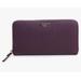 Kate Spade Bags | Kate Spade Ny Neda Laurel Way Deep Plum Accordion Zip Around Wallet | Color: Red | Size: Os