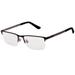 Gucci Accessories | Authentic Gucci Eyeglasses Gg0694o 001 Matte Black Half Rim Frames 56mm Rx-Able | Color: Black | Size: 56-18-150