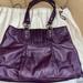 Coach Bags | Coach Purple Leather Purse | Color: Purple | Size: Medium