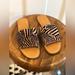 American Eagle Outfitters Shoes | American Eagle- Women’s Zebra Slides | Color: Black/Tan | Size: 8