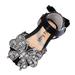 JDEFEG Toddler Boots for Girls Fashion Spring and Summer Girls Shoes Dress Performance Dance Shoes Rhinestone Sequins Cartoon Butterfly Light and Comfortable Big Girls Glitter Rain Boots Black 32