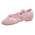 JDEFEG Casual Womens Shoes Size 9 Women s Canvas Dance Shoes Soft Soled Training Shoes Ballet Shoes Sandals Dance Casual Shoes Low Wedge Formal Shoes Pink 42