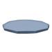 Funsicle 10 ft Round Above Ground Swimming Pool Cover Gray Adults