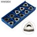 RANMEI MW0804 Rhombus Turning Tool Shim Carbide CNC Tungsten Steel Tool Insert Shims