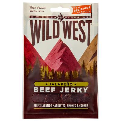 Wild West Beef Jerky - Jalapeno Gr 70 g