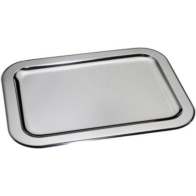 Servierplatte Edelstahl 48,5 x 37,5 cm silber, OTTO Office, 48.5x37.5 cm