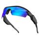 OuShiun Bluetooth Sports Audio Sunglasses with Open Ear Headphones Smart Speaker for Men Women Cycling Driving Running Fishing